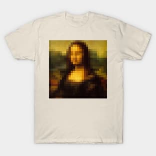 Pixel Mona Lisa T-Shirt